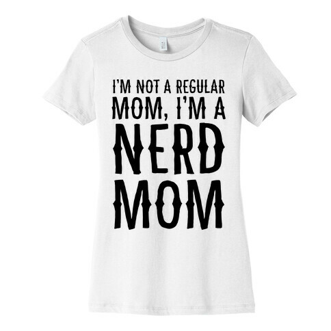 Nerd Mom Womens T-Shirt