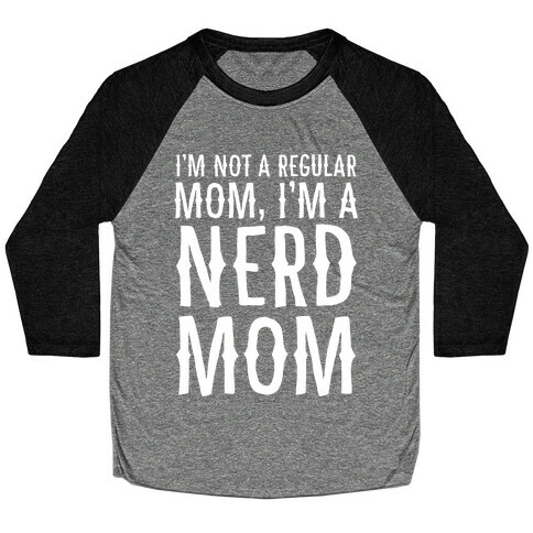 Nerd Mom Baseball Tee