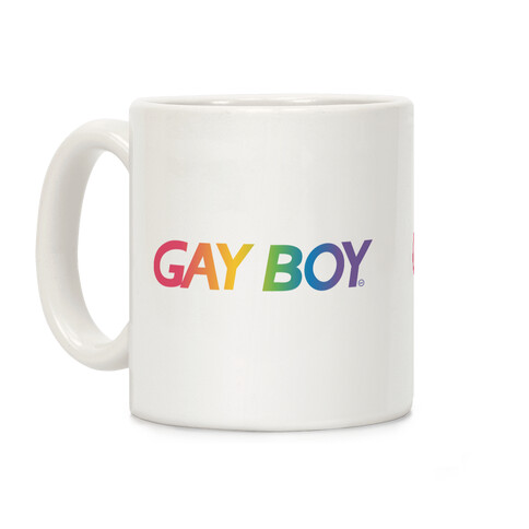 GayBoy Gameboy Parody Coffee Mug