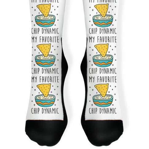 My Favorite Chip Dynamic (Chips & Queso) Sock