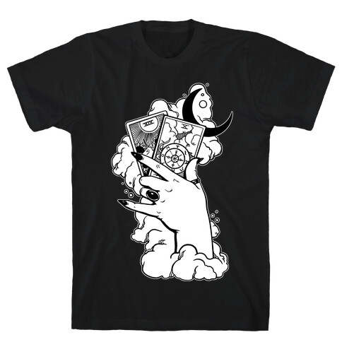 Hand Holding Tarot Cards T-Shirt