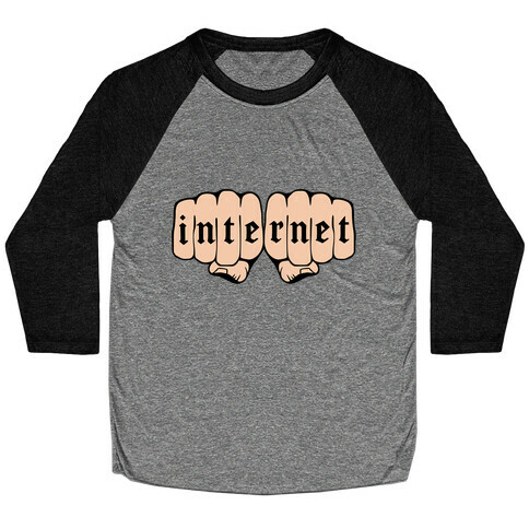 Internet Knuckles Baseball Tee