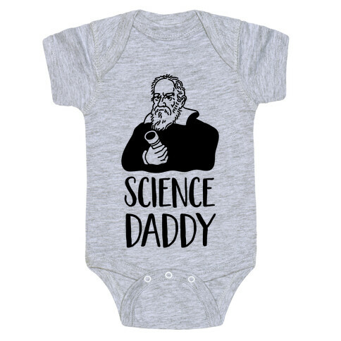 Science Daddy Galileo Baby One-Piece