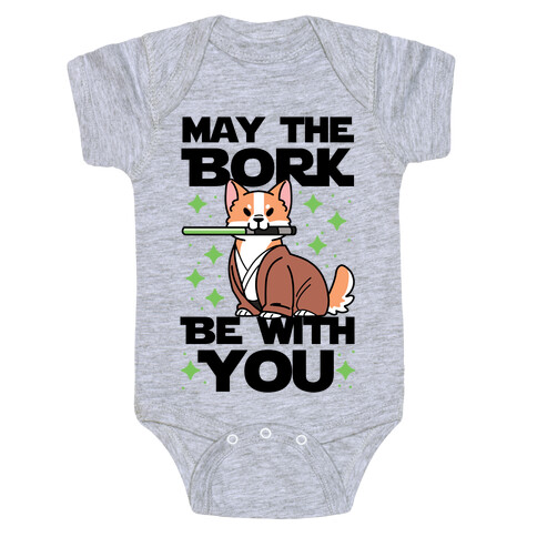 May the Bork Be With You Baby One-Piece