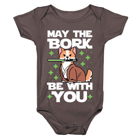May the Bork Be With You Baby One-Piece