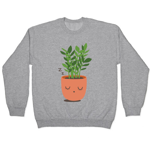 Sleepy ZZ Plant Pullover