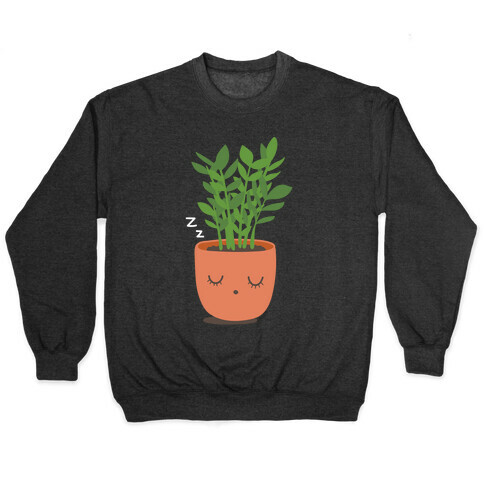 Sleepy ZZ Plant Pullover