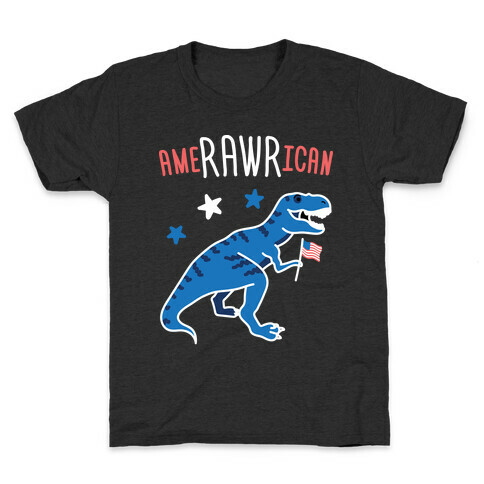 AmeRAWRican Dino Kids T-Shirt