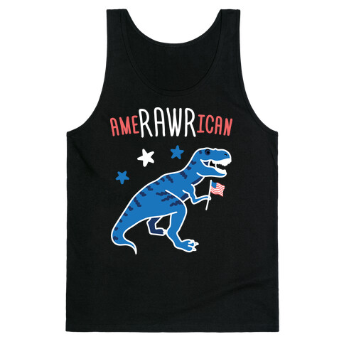 AmeRAWRican Dino Tank Top