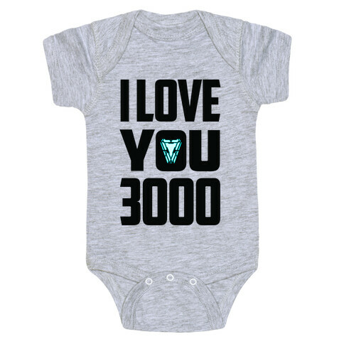 I Love You 3000 Baby One-Piece