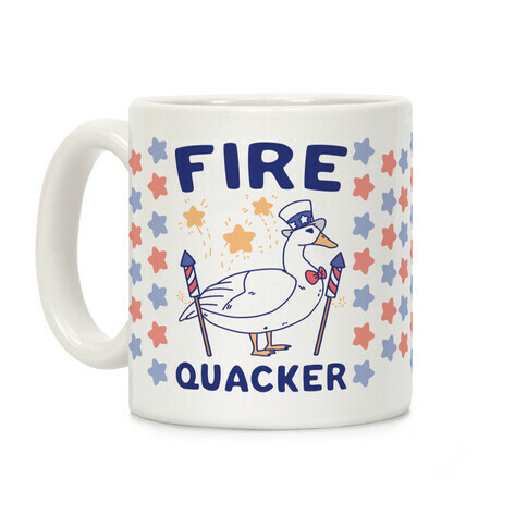 Fire Quacker  Coffee Mug