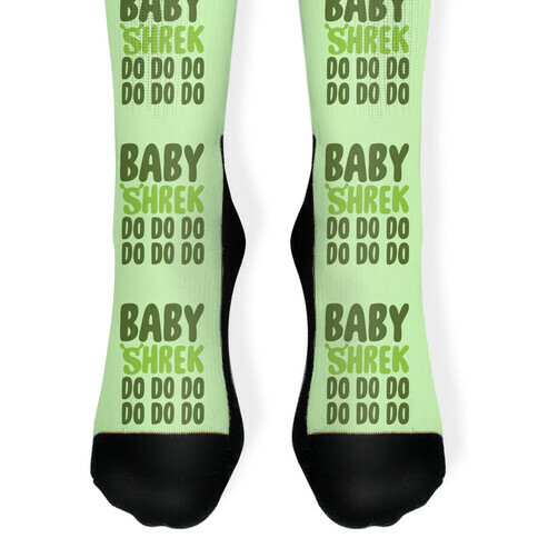 Baby Shrek Do Do Do Baby Shark Parody Sock