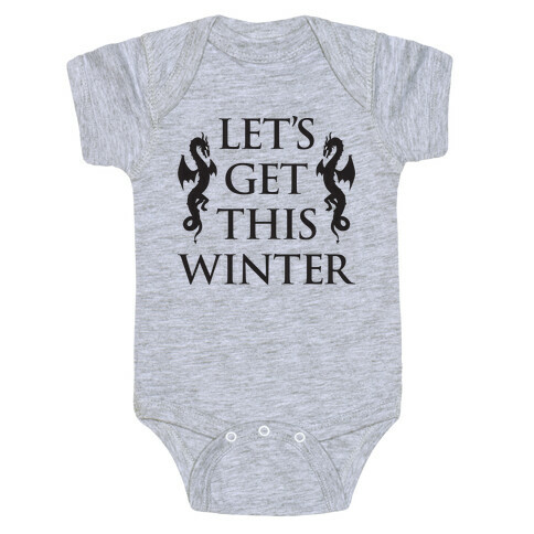 Let's Get This Winter Baby One-Piece