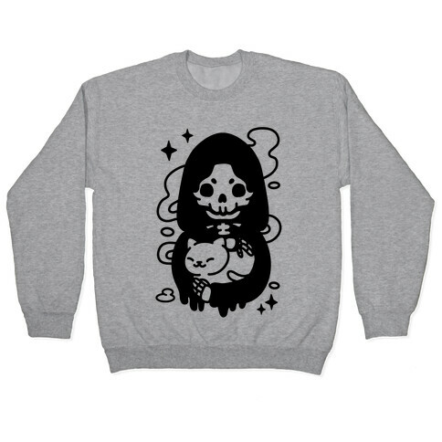 Death and Kitty Pullover