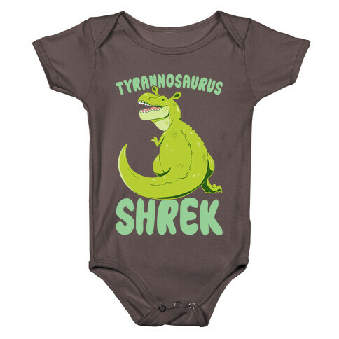 Tyrannosaurus Shrek Baby One-Piece