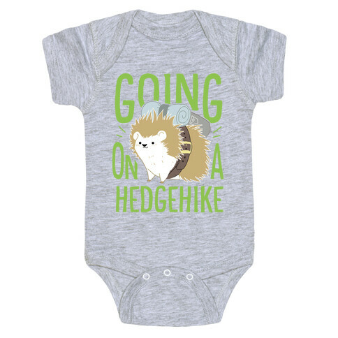 Going On A Hedgehike!  Baby One-Piece