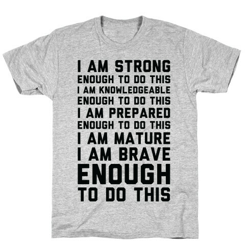 I am Enough To Do This AOC Speach T-Shirt