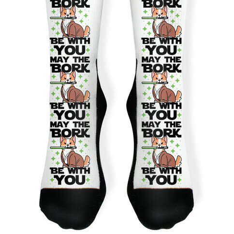 May the Bork Be With You Sock