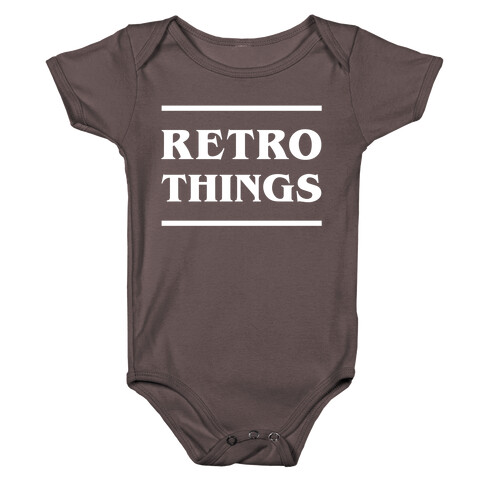 Retro Things Baby One-Piece