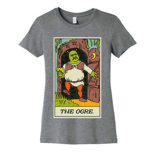 The Ogre Tarot Card Womens T-Shirt