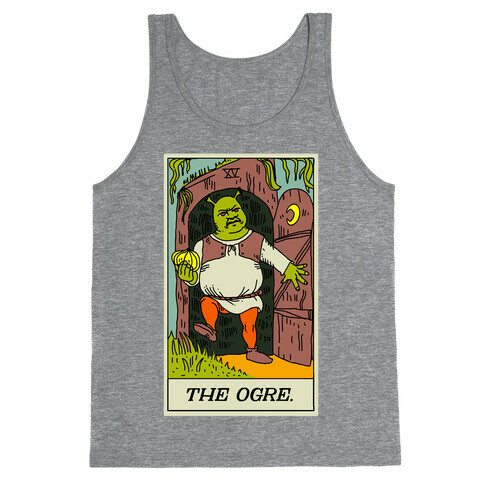 The Ogre Tarot Card Tank Top