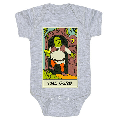 The Ogre Tarot Card Baby One-Piece