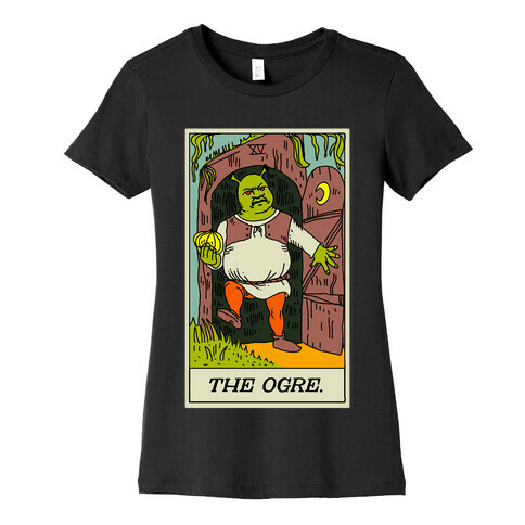 The Ogre Tarot Card Womens T-Shirt