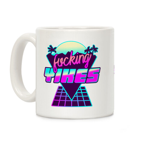 F***ing YIKES Retro Wave Coffee Mug