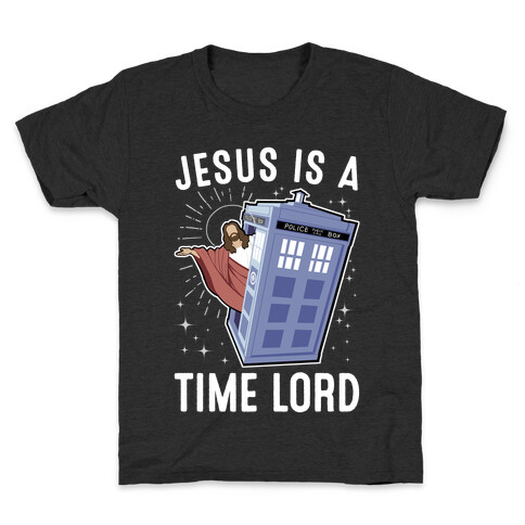 Jesus Is A Time Lord Kids T-Shirt