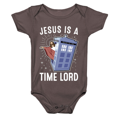 Jesus Is A Time Lord Baby One-Piece
