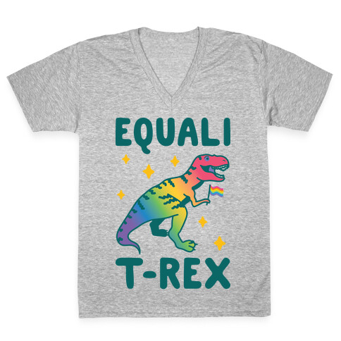 EqualiT-Rex V-Neck Tee Shirt