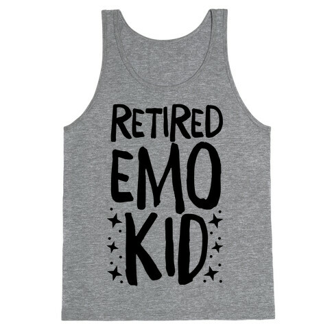 Retired Emo Kid  Tank Top