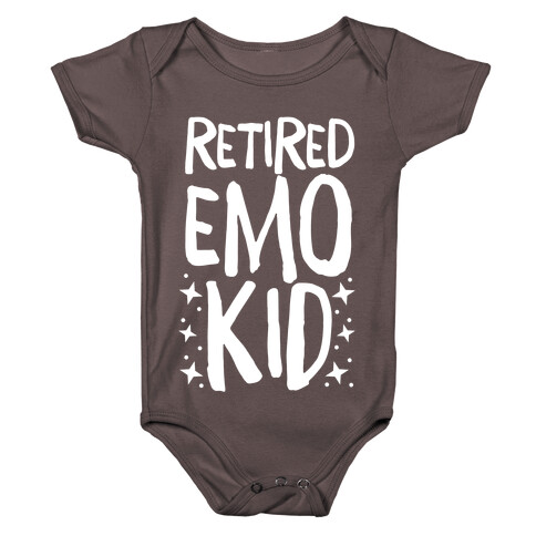 Retired Emo Kid  Baby One-Piece