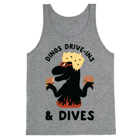 Dinos Drive-Ins and Dives Tank Top