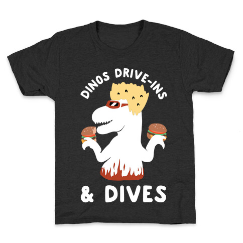 Dinos Drive-Ins and Dives Kids T-Shirt