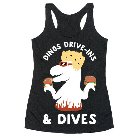 Dinos Drive-Ins and Dives Racerback Tank Top