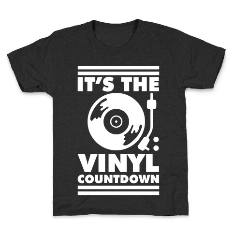 It's the VINYL countdown Kids T-Shirt