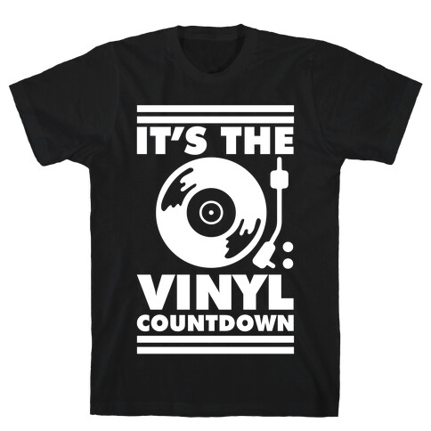 It's the VINYL countdown T-Shirt