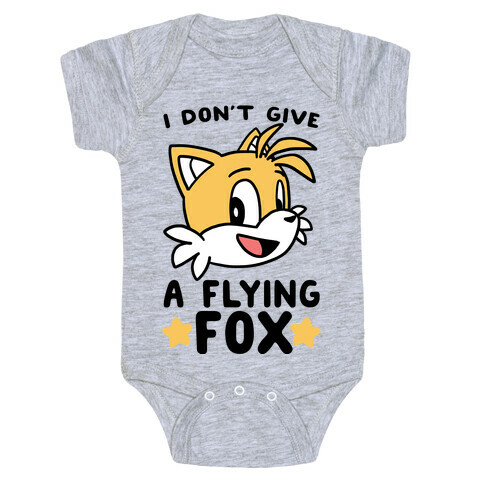 I Don't Give a Flying Fox - Tails Baby One-Piece