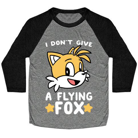 I Don't Give a Flying Fox - Tails Baseball Tee