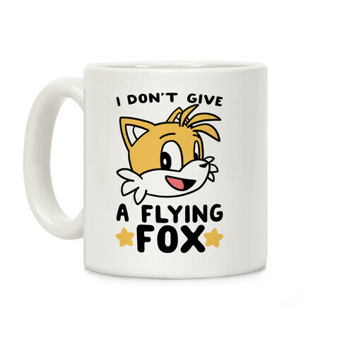 I Don't Give a Flying Fox - Tails Coffee Mug