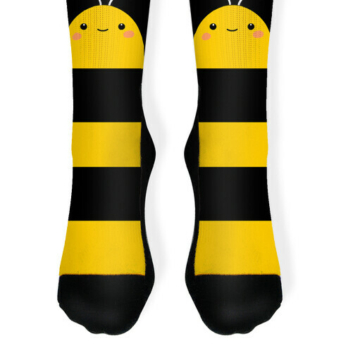 Cute Bee Sock