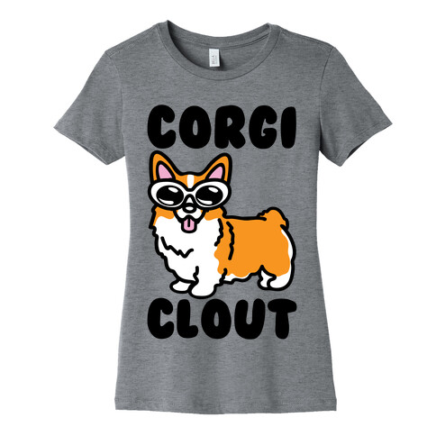 Corgi Clout  Womens T-Shirt