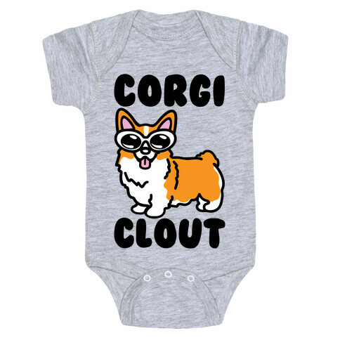 Corgi Clout  Baby One-Piece