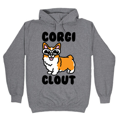 Corgi Clout  Hooded Sweatshirt