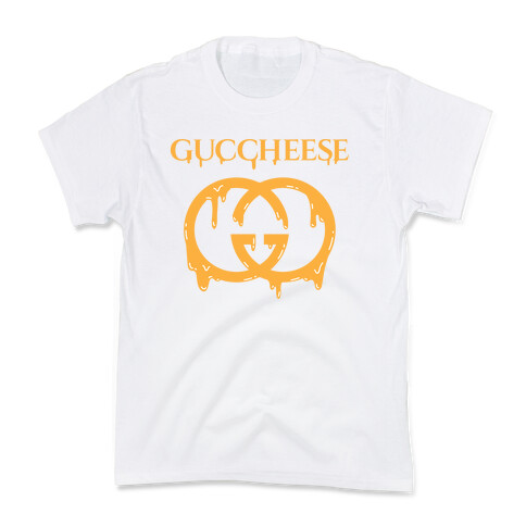 Guccheese Cheesy Gucci Parody Kids T-Shirt