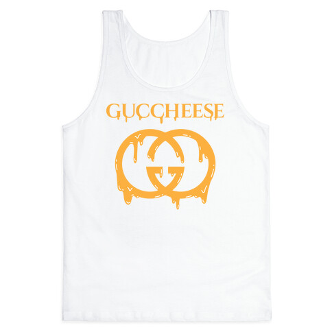 Guccheese Cheesy Gucci Parody Tank Top