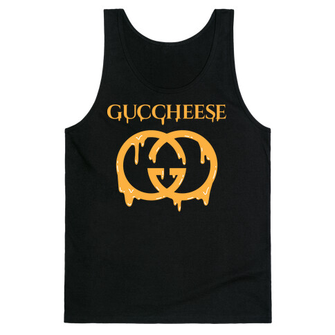 Guccheese Cheesy Gucci Parody Tank Top