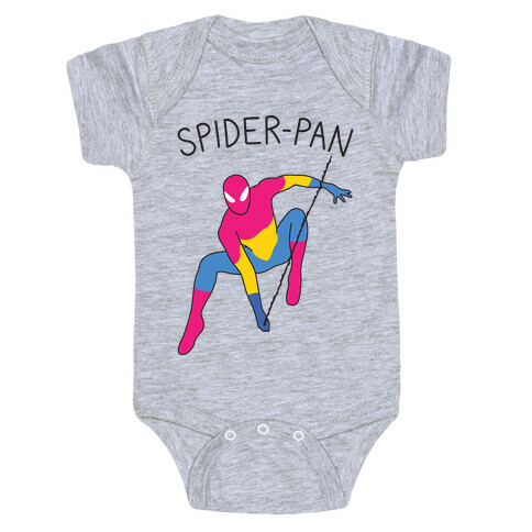 Spider-Pan Parody Baby One-Piece