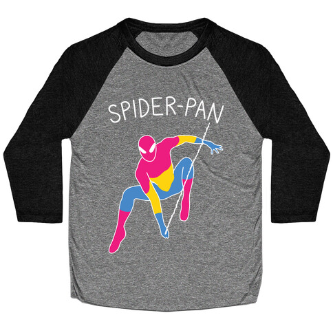 Spider-Pan Parody Baseball Tee